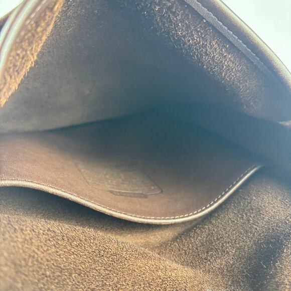 Coach 5130 Crossbody Station Bag Leather Top Handle Chocolate Brown - Picture 11 of 16